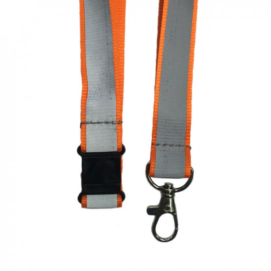 Several Hi-Viz Reflective Lanyards in Different Colours