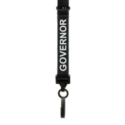 15mm Black Pre-Printed Breakaway Lanyard - Governor - pack of 100