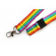 20mm Rainbow Striped | LGBT | Pride | Lanyard - pack of 25