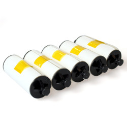 Zebra Adhesive Cleaning Rollers (5 Pack) for P330i, ZXP 7, ZXP 8 - 105912-007 Zebra Adhesive Cleaning Rollers