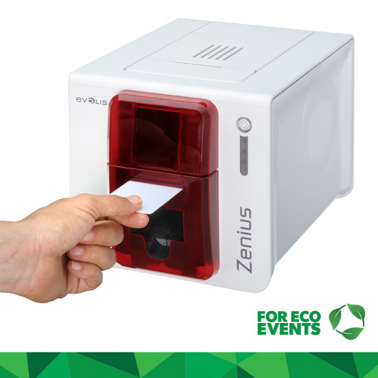 Evolis Zenius ECO Printer Bundle 