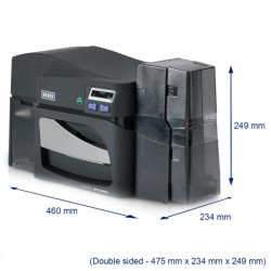 FARGO DTC4500e ID Card Printer with USB and Ethernet Connectivity FARGO DTC4500e ID Card Printer with USB and Ethernet Connectivity