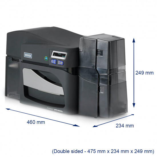 FARGO DTC4500e ID Card Printer with USB and Ethernet Connectivity