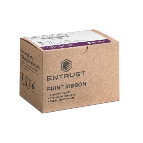 Entrust 525100-004 YMCKT Colour Ribbon - 500 Images