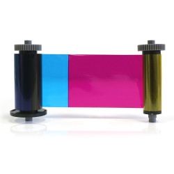 EasyBadge 2.0 YMCKO 5 Panel Ribbon - 100 Image 653075 EasyBadge 2.0 YMCKO 5 Panel Ribbon prints 100 images 653075