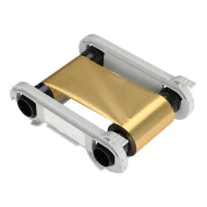 Evolis Primacy 2 Metallic Gold Monochrome Ribbon - 1000 Image RCT216NAAA