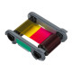 An Evolis Primacy 2 YMCKOKO Half Panel Colour Ribbon