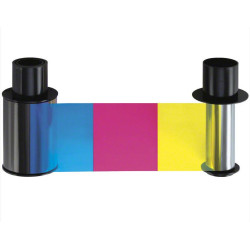 Fargo YMCKO Colour Printer Ribbon 44200
