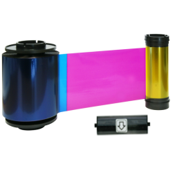 IDP SMART-70 hymcKO Half Colour Ribbon with Resin and Overlay Panel with Cleaning Roller 659112 IDP SMART-70 hymcKO Half Colour Ribbon with Resin and Overlay Panel with Cleaning Roller