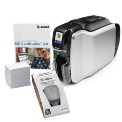 Zebra ZC300 ID Card Printer Bundle Zebra ZC300 ID Card Printer Bundle Contents