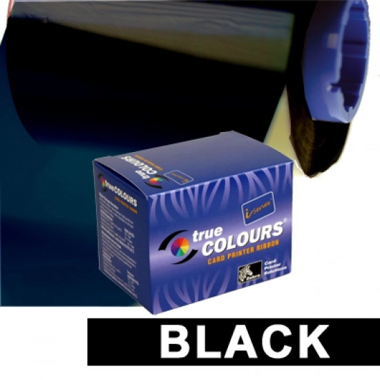 Zebra Black Resin Monochrome Ribbon - 1000 Images 800015-101
