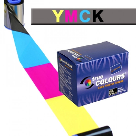 Zebra YMCK Colour Ribbon - 600 print 800014-945