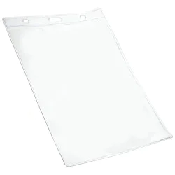 A6 Flexible Badge Holder - Portrait - pack of 100