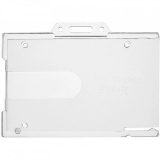 Badge Buddy ID Card Holder - Horizontal - pack of 100