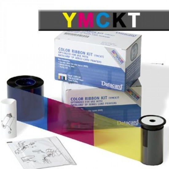 Datacard YMCKT Colour Ribbon - 250 Image 534000-002