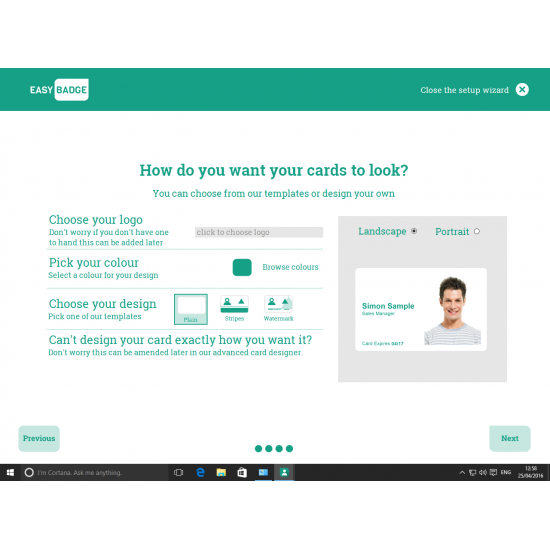 EasyBadge Lite ID Card Software