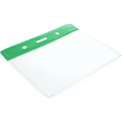 Flexible Credit Card Size PVC Badge Holders - Coloured - pack of 100 Flexible Credit Card Size PVC Badge Holders - Coloured - pack of 100
