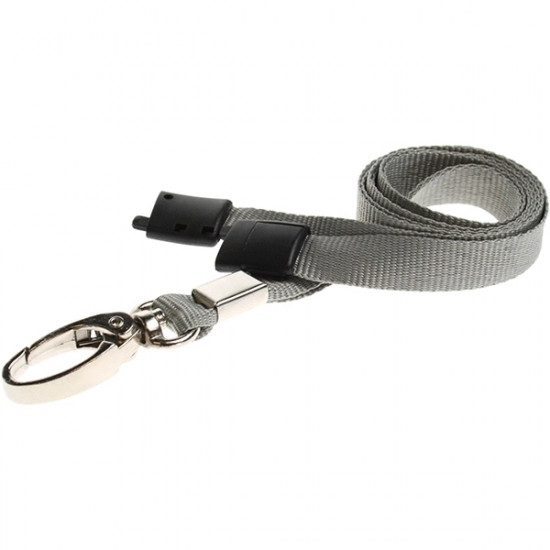 10mm Breakaway Safety Lanyard with Metal Clip - pack of 100