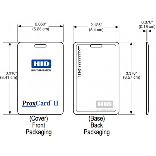 HID 1326 ProxCard II 