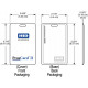 HID 1326 ProxCard II Dimensions