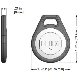 HID 1346 ProxKey III KeyFob HID-1346 - pack of 100 HID 1346 ProxKey III KeyFob HID-1346 - pack of 100