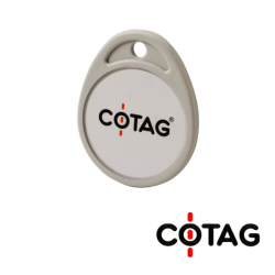 Cotag IB981 Passive Keyring Tag IB981 Off-white Cotag IB981 Passive Keyring Tag IB981 With a Cotag Logo