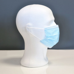 Disposable 3-Ply Paper Face Masks - Pack of 50 Disposable 3-Ply Paper Face Masks - Pack of 50