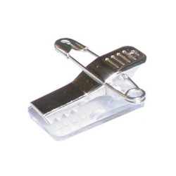 ID card pin clip 