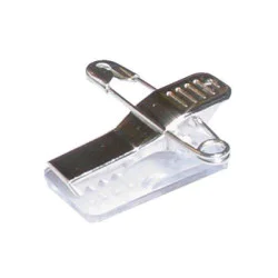 ID Card Pin Clip for Name Badges and Card Holders