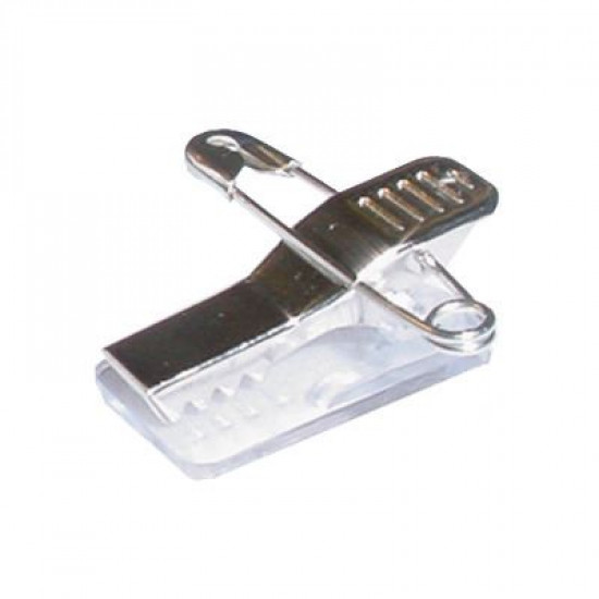 ID card pin clip 