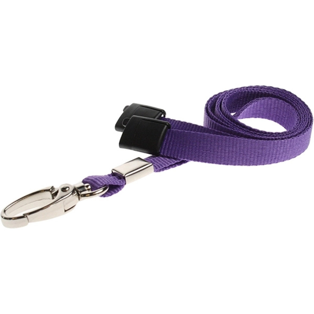 Breakaway Safety Lanyard with Metal Clip