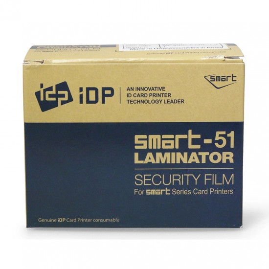 IDP Smart 51 Laminator 659398 Clear Laminate Film With Smart Chip Cut out - 250 Image 659398