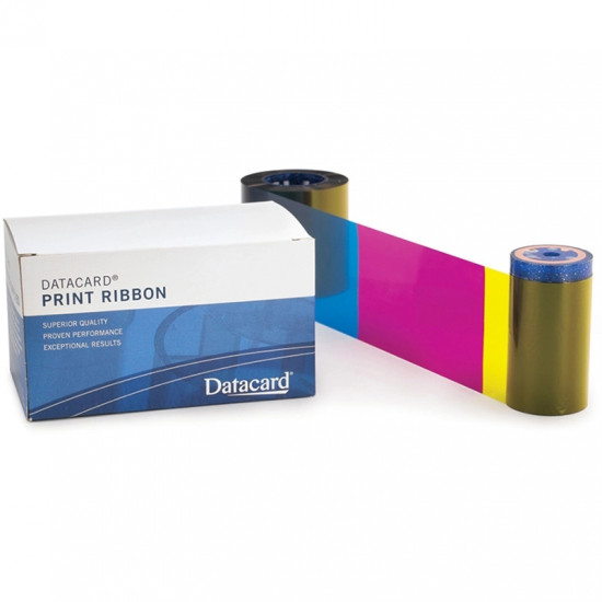 Datacard YMCKT Colour Ribbon - 500 Image 534000-003