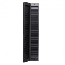 Lockable Metal Card Wall Rack for 50 cards Lockable Metal Card Wall Rack for 50 cards