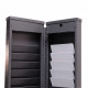 Lockable Metal Card Wall Rack for 50 cards
