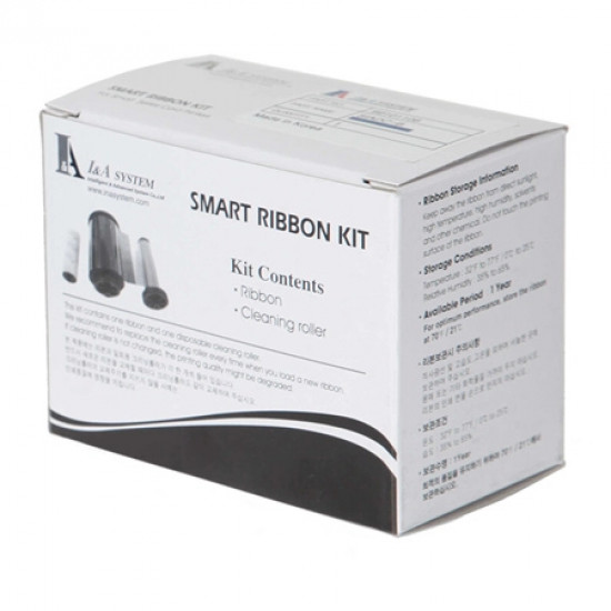 IDP Smart White Monochrome Ribbon  - 1200 Image 650663