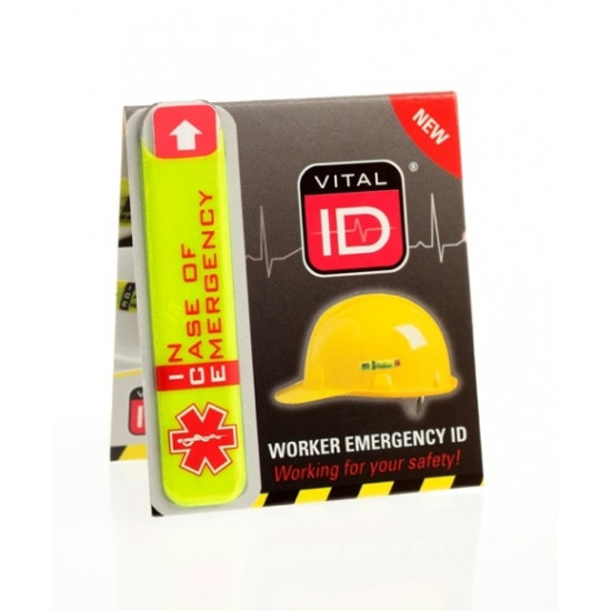 Vital ID Worker Emergency ID Sticker