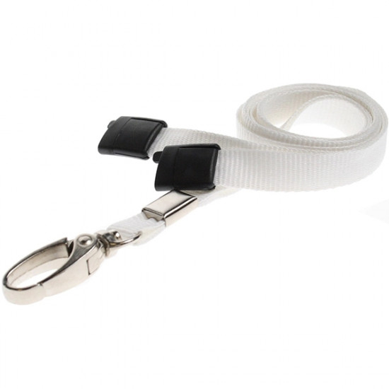 10mm Breakaway Safety Lanyard with Metal Clip - pack of 100