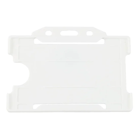 Evohold Open Faced Badge Holder - Horizontal - available in 16 colours - pack of 100