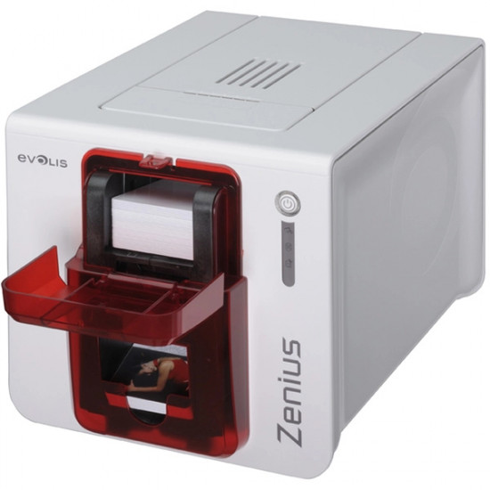 Evolis Zenius Card Printer With Contact Smart GEM PC 