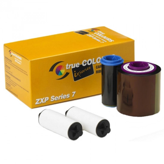 Zebra ZXP Series 7 YMCKO Colour  Ribbon (250 Image) 800077-740EM