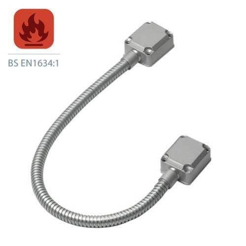 ICS Surface Mount Armoured Door Loop, 400mm length - FIRE RATED - FR-DL350N
