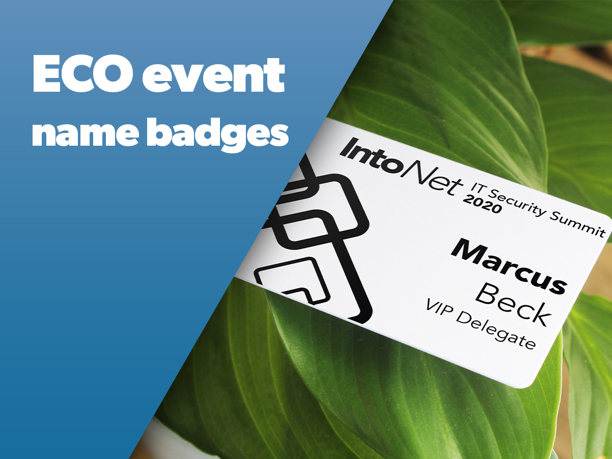  Eco event name badges 