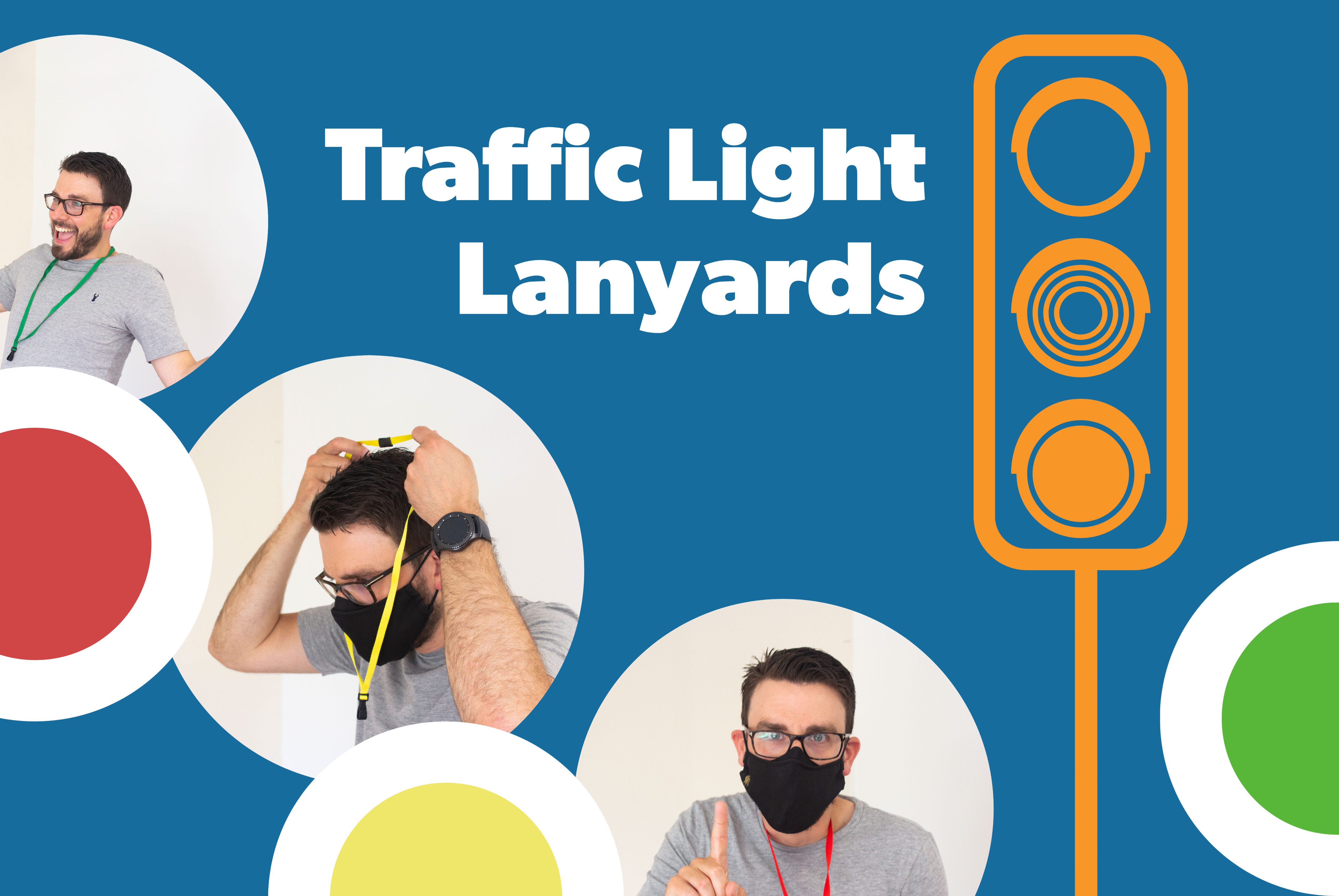 Traffic Light Lanyards